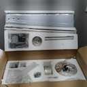 VONLUCE Ceiling Fans with Lights, 60 Inch Ceiling Fan and Remote, 3CCT, 6 Speeds Reversible Quiet DC Motor, Ceiling Fan for Living Room Farmhouse Bedroom Kitchen Patio Indoor, Nickel