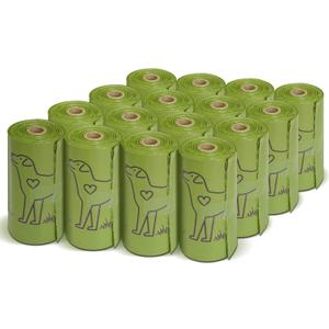 480 Count 13 x 9Dog Poop Bags Rolls, Leakproof Strong & Sturdy Waste Bags for Doggie Cat Pet (1 Count (Pack of 480))