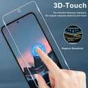 [3+3 Pack] Galaxy A36 5G Screen Protector + Camera Lens Protector, 9H Tempered Glass, Anti Scratch, Easy Installation, Bubble Free, HD Screen Protector for Samsung Galaxy A36 5G