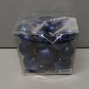 Senjie Night Blue Shatterproof Christmas Ornaments, 32pcs Set, Traditional Style, Plastic Material, Christmas & Wedding Occasion