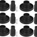 Engine Ignition Coil Boot Kit No.7T4Z12029DA/7T4E12A375EE - Car Inner - for Ford F150 2011-2016 Rubber Black - 6 Set