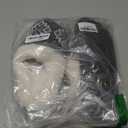 shoeslocker Womens Memory Foam Fuzzy Slippers Knitted House Slippers for Women Comfy Slip-On Warm House Shoes, Size 8