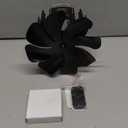 Tomersun Wood Stove Fan Heat Powered 8-Blade Stove Fan, Fireplace Fan for Wood Burning Stove/Pellet/Log Burner, w/Stove Accessories Thermometer & Aroma Pod (Plus Medium)