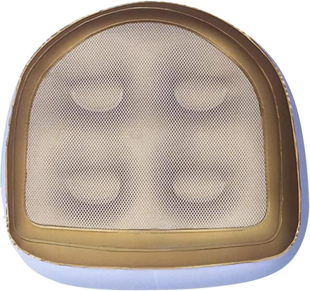 Hot Tub Seats for Adults, Inflatable Hot Tub Accessories with Suction Cup and Mesh, Inflatable and Water-Filled Dual Purpose Hot Tub Booster Seat Comfortable Soft Hot Tub Cushion (Gold)
