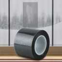 SANKEMU Screen Repair Tape, Extra Wide 16FT, Black, Adhesive & Waterproof, Fiberglass, fix for Screen Door and Window Screen, (4 INCH X 16.5 FT)