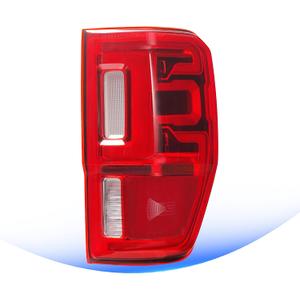 LED Tail Light Compatible With 2019-2023 Ford Ranger w/Blind Spot (Module NOT Included) Right Passenger Side Taillights Taillamps Brakelights Replace Part Number:KB3Z13404G