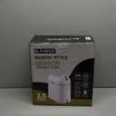 ELPHECO Bathroom Trash Can, 2.5 Gallon Motion Sensor Waterproof Trash Bin with Butterfly lid, Bathroom Decor Waste Basket Garbage Bin for Bedroom Kitchen and Office use, White with Grey Button