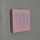 3Pcs Acrylic Hair Claw Clips for Women, Non-Slip 3.5" Banana Claw Clip, Heart Pattern, Valentine's Day Gifts (Polka dot/Heart)