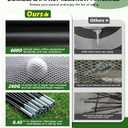 Golf Net: 10 x 7FT Practice Net with Mat for Chipping, Swing, Driving Practice, Nets for Backyard, Indoor & Outdoor Use, Ideal Golf Accessories Gifts for Men, Women, dad, Husbands, and Golfers.