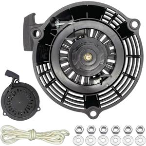 YGQ Pull Start Assembly for Honda GCV135 GCV160 GCV190 28400-Z0L-V20ZA Black Recoil Starter for GCV 160 Lawn Mower Pressure Wahser