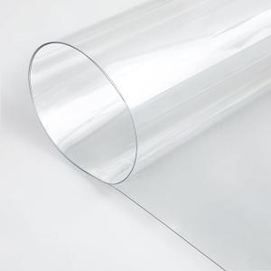 Polycarbonate Clear Plastic Sheet 1 Pcs 48" x 192" Flexible Sheet Panels with UV Coating on Both Sides for Crafts DIY Window Replacement Panes