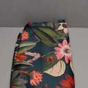 Boho Floral Bedroom Curtains, Vibrant Red Colorful Blackout Curtains Black Green 84 Inches Length, Vintage Cute Wildflowers Botanical Curtain Panels Draperies for Bedroom Living Dining Room Kitchen (52"W x 84.3"L (Pack of 2))