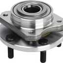 KUSATEC 513123 Front Wheel Bearing and Hub Assembly Compatible with 96-07 Chrysler Grand Voyager Prowler Town & Country Voyager,Dodge Grand Caravan,Plymouth Grand Voyager Prowler, 5 Lug Bolts no ABS