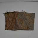 Achillea Reversible Paisley Pashmina Rave Scarf Exotic Indian Shawls and Wraps for Evening Dresses, Festivals, All Seasons (Grey Bronze), ONE SIZE