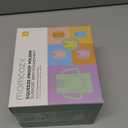 Momcozy Baby Pouch Holder No Squeeze for Food Pouches and Drink Boxes, Allows Baby to Self-feed and Avoid Messes, Baby Food Pouch Holder Handle is Easy to Grip, Comfortable, Green&Orange