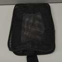 cobee Mesh Shower Bag, Portable Mesh Shower Caddy, Quick Dry Tote Bag with Zipper, Toiletry Organizer Bag for Gym Travel Camping Swimming Beach(Black)