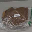 Canvas Aprons, Kitchen Chef Aprons, Work Aprons for Men Women, Adjustable Strap Aprons with 3 Pockets (Brown)