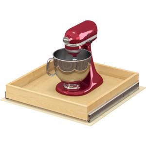 ALINE FURNITURE Pull Out Drawers for Cabinets Birch Wood, 21" W X 21" D Soft Close Slide Out Drawer for Kitchen Cabinets, Pull-out Shelves, Sliding Shelf for Pantry Cabinet Organizer