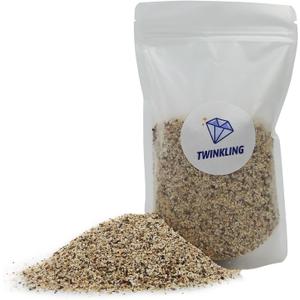 TWINKLING Silica Sand, Aquarium Sand, Horticultural Sand, Vermiculite, Coarse Sand for Plants, Fire Pit, Aquarium, Fish Tank, Resin Art, DIY Craft, Vase Filler, Home Decor, 410g/14.5oz (16-30 Mesh)