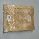 ONE MORE [25pcs] 9inch Kraft Brown Bakery Boxes, Large Pie Boxes with PVC Window Natural Disposable box for Cookie 9x9x2.5inch,25 of Pack