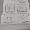 1” Diameter Curtain Rods Itself is 30 to144 inch 2 Pack Fit 30-142 inch, 66 to 120 inch Window with Heavy Duty Adjustable Rod Matte Black Curtain Splicing Metal Extra Long Curtain Rod for Windows