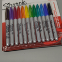 Pack of 2 Sharpie 30075 Sharpie Permanent Markers Fine Point 1
