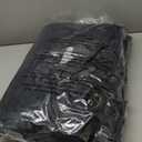 EMME Luxury Fuzzy Duvet Cover Set King Size Fluffy Comforter Cover Set for King Bed 2 Pieces Shaggy and Plush Soft Bedding Duvet Covers (Black, King)