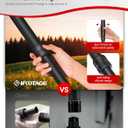 IFOOTAGE Monopod Cobra 3 A180T, 71" Aluminum Camera Monopod with Feet, Telescopic Video Mono pod Compatible with Sony Canon Nikon DSLR Cameras, Payload 17.6lb