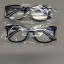 2 Pcs CCVOO Reading Glasses for Women/Men, Eyeglasses, Blue Light Readers for Women/Men, Computer Eye Glasses, Cheaters +3.0