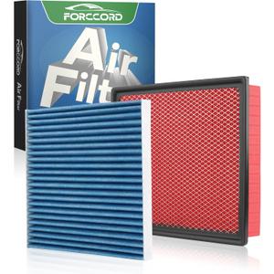 Cabin & Engine Air Filter Fit for Toyota Tacoma V6 2016-2023 Activated Carbon Cabin Filter Replacement CF10374 CA11895 Car Accessories
