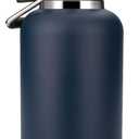 Zenbo One Gallon Jug with Straw,Keeps Cold up to 48 Hours - 128 oz Double Wall Vacuum Insulated Water Bottle, Sweat-Proof & Leak-Proof, Stainless Steel Thermos for Hot & Cold Drinks