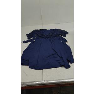 Dress Blue With Shiny Cardigan Size XL 