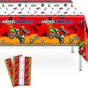 Generic 2 PCS Violent Motorcycle Party Supplies Tablecloth - Perfect for Violent Motorcycle Themed Birthday Decorations