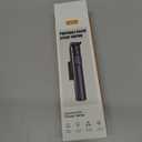 Selfie Stick Travel Tripod for Cell Phone with Remote Control and Phone Holder, Extendable Selfie Stick for iPhone, iPhone Tripod for Video Recording, 50 Inch, Black