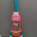 FS Kids Vacuum Toy That Really Works with Lights & Sounds, Pretend Play Toy Vacuum for Toddlers 1-3, Toddler Vacuum Toys for Ages 18M+ Girls, Cleaning Toy with Ball-Popping, Pink