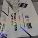 Thermalright Frozen Vision 240 White-Liquid CPU Water Cooler, with 2 PWM Fans,2.88-inch Square Image IPS LCD Display for 480x480 Pixels,Computer CPU Water Cooler for AM4/AM5,Intel lga1700/115X/1851