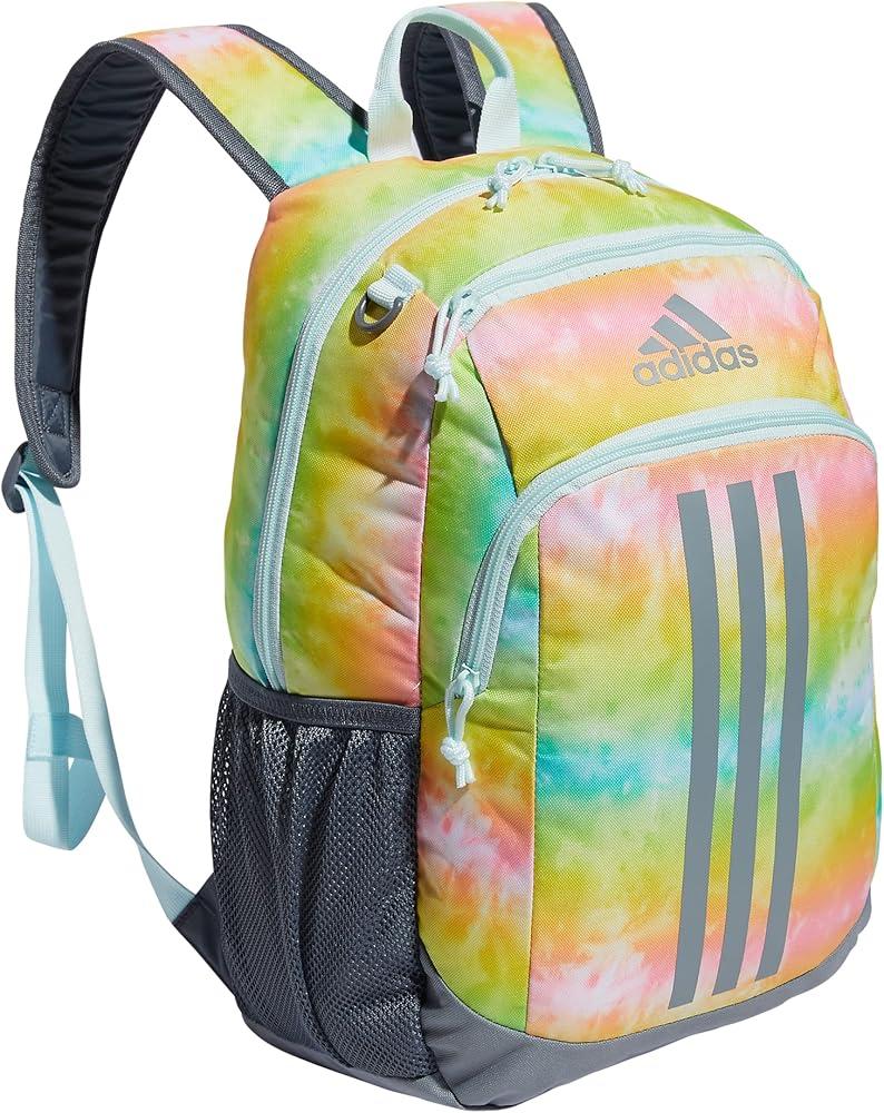 cComfortable and Durable Small Athletic Bag or Laptop Backpack for Women and Men, Stone Wash Rainbow/Grey/Almost Blue, One Size