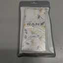 Ranz Case for Galaxy S25 Ultra, Anti-Scratch Shockproof Series Clear Hard PC+ TPU Bumper Protective Cover Case for Samsung Galaxy S25 Ultra (6.9") - Lily Flower