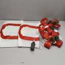 SANHSEHOME 8.5"-7.5"-6.5" Set of 3 Christmas Lighted Gift Boxes, 60 LED Light Up Present Boxes for Christmas Decorations Indoor Outdoor Yard Xmas Tree Holiday Party Lawn Porch Home(Max. 8.5")