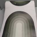 LEEVAN Green Kitchen Mats for Floor Sets of 2,Anti Fatigue Cushioned Memory Foam Kitchen Mat,Farmhouse Ergonomic Boho Non Slip Kitchen Floor Mat for Sink,Laundry,Home,Office,Desk(17''x29''+17''x47'')