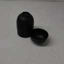 Black Wheat Straw Bowls, 10 OZ Unbreakable Snack Bowls Set of 8, Alternative Plastic Bowl Reusable, Microwave Safe Small Appetizer Bowl for Dessert, Snack, Ice Cream (Black)