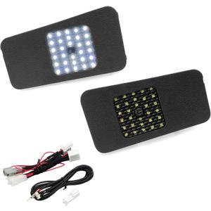 HIGH FLYING for Toyota Highlander 2020 2021 2022 2023 Car Accessories Trunk Ceiling Lighting Cargo LED Hatch Door Dome Lights Lamp Replacement Kit 2pcs (Power Tailgate Only, Not fit 2024)