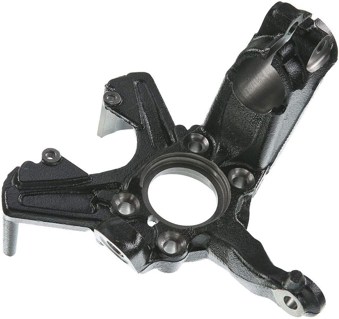 A-Premium Front Suspension Steering Knuckle Compatible with Volkswagen Jetta 2005-2010, fits 280mm x 22mm Rotor Only, Right Passenger Side, Replace # 1K0-407-256-P, 1K0407256P