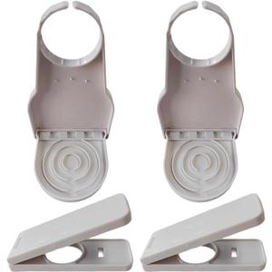 2Sets of Tide Compatible Iaundry Detergent Dispenser Cup Holders Iaundry Detergent Cup Holders with Drainage Pipes Drip Collectors Drip Catcher Organizer Clip Tight on Laundry Bottle Spouts