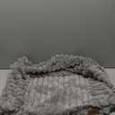 Hollypet Fluffy Dog Cat Bed Pet Couch Beds Plush Soft Warming Washable Puppy Bed for Small Medium Dogs and Large Cats, Dark Gray, 24" L x 18" W x 10" Th