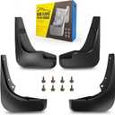 Mud Flaps Fit for 2010 2011 2012 2013 2014 2015 Chevy Cruze 4-Door Sedan (1st Gen) (Not for SR,SRi and Sport Models), Dedicated Mudguard for Four Seasons Universal Protection, Front and Rear