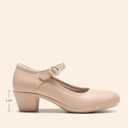 DREAM PAIRS Mary Jane Shoes Women Low Chunky Heels Closed Toe Pumps Comfortable Work Business Dress Shoes. 8.5 Size