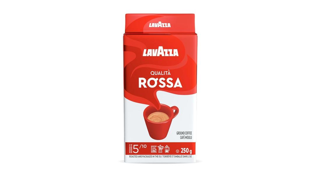 LAVAZZA Qualita Rossa Brick Coffee, 8.8 OZ (EXP 09/30/25)