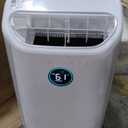 Dreo Portable Air Conditioners, 12000 BTU ASHRAE (8000 BTU DOE) Smart AC Unit for Room with Drainage-free Cooling, APP/Voice/Remote, Fan & Dehumidifier, Quiet Standing AC for Bedroom, AC515S New (White)