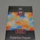 Mr. Pen- Palette Paper Paint Pad, 6"x9", 40 Sheets, Acrylic Paint Paper, Drawing Paper, Painting Paper, Disposable Paint Palette Paper, Oil Paint Palette, Watercolor Palette Paper (6" x 9")